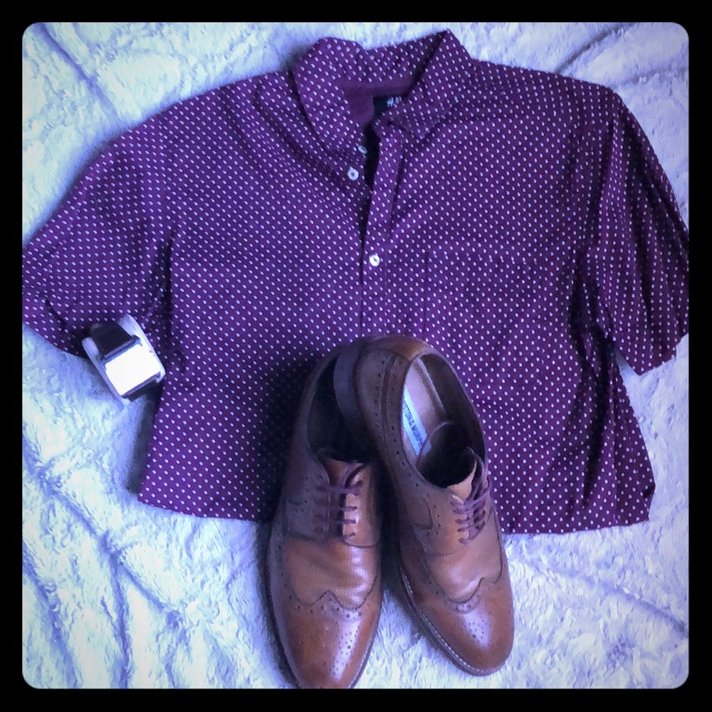 Regular fit button down
